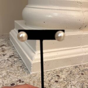 Park Lane Cream Pearl Earrings Timeless Studs